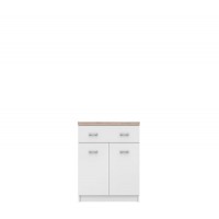 Kumode TOPMIX 2D1S/60, balts